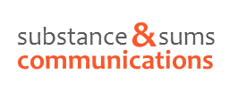 Substance & Sums Communications